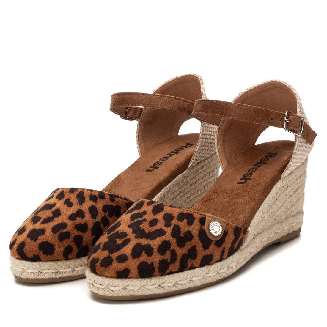 WEDGE ESPADRILLE // Animal Print