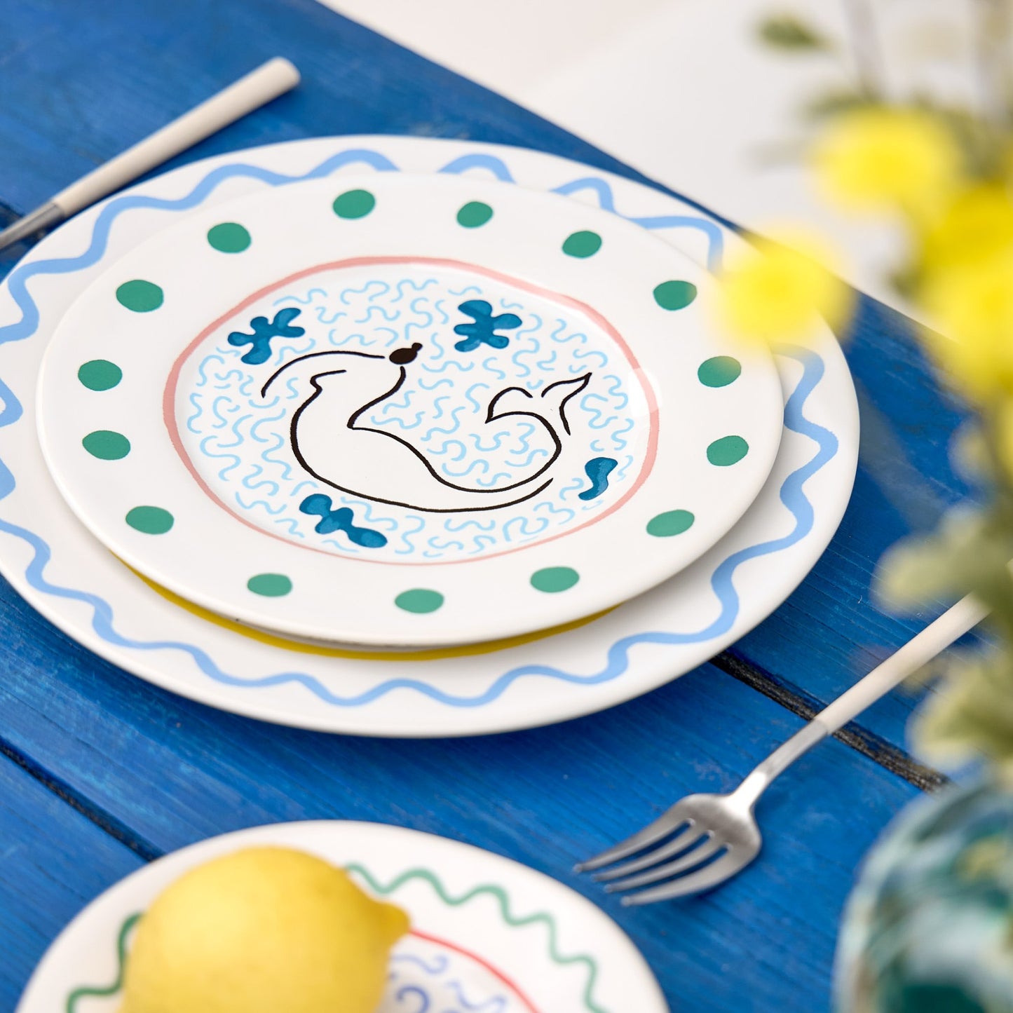 DESSERT PLATE // Mermaid