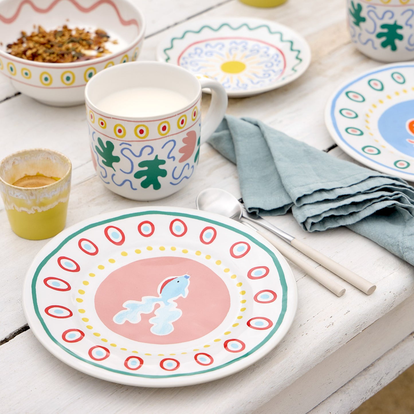 DESSERT PLATE // Fish