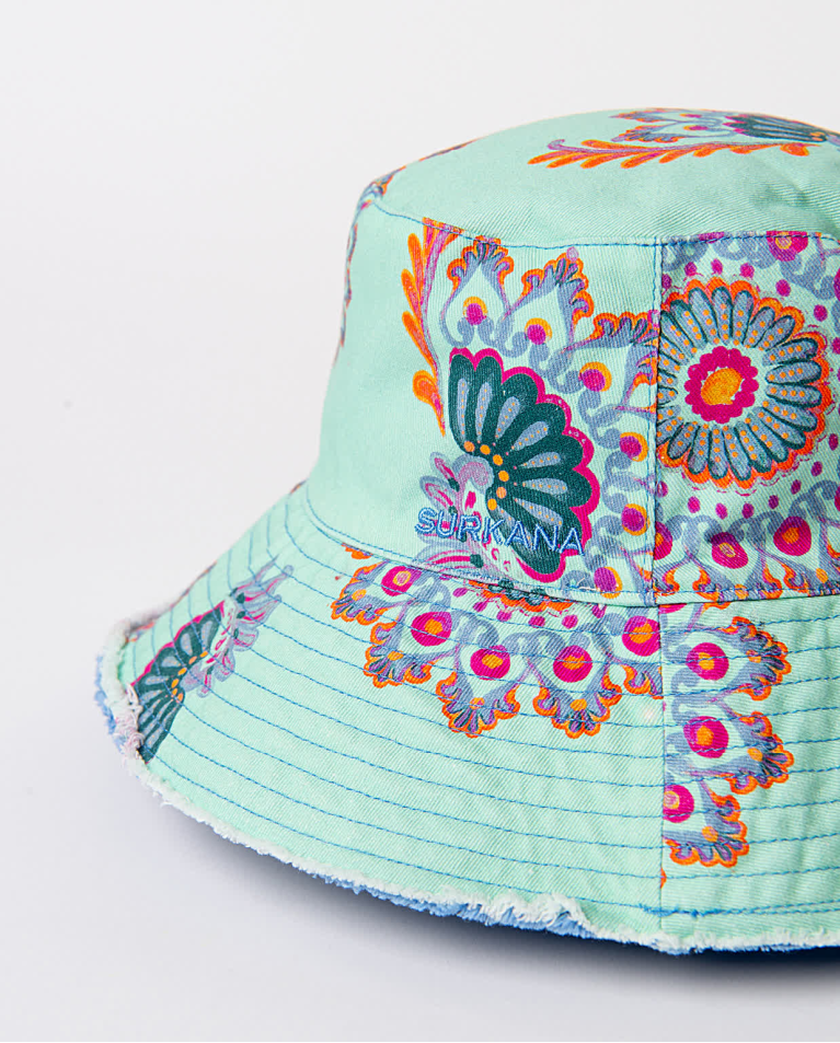 REVERSIBLE HAT // Flowers