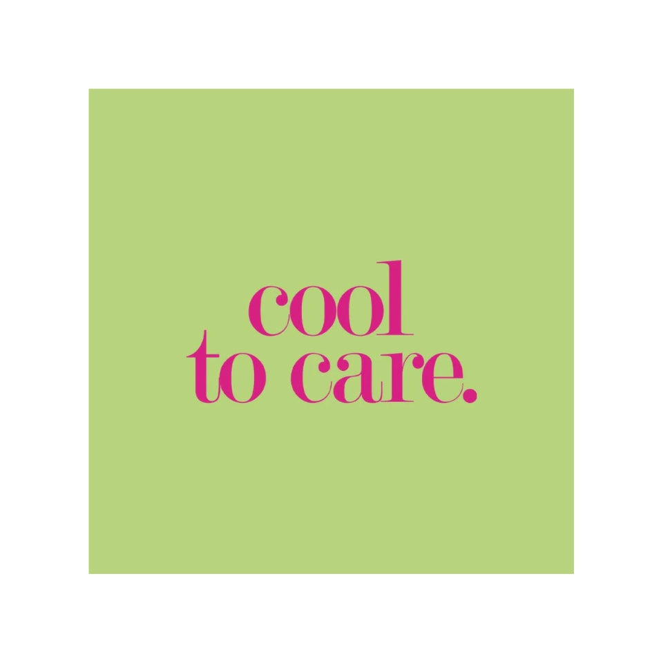 NAPKIN BEVERAGE // Cool to Care.