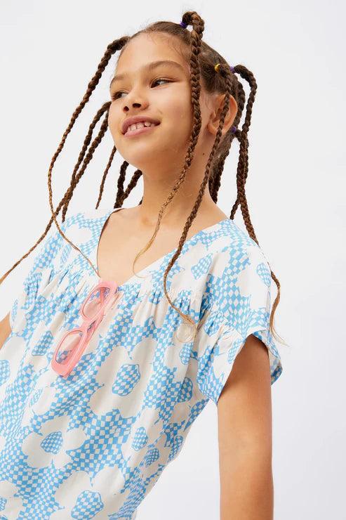 Blouse with Flower Print - Loja Real