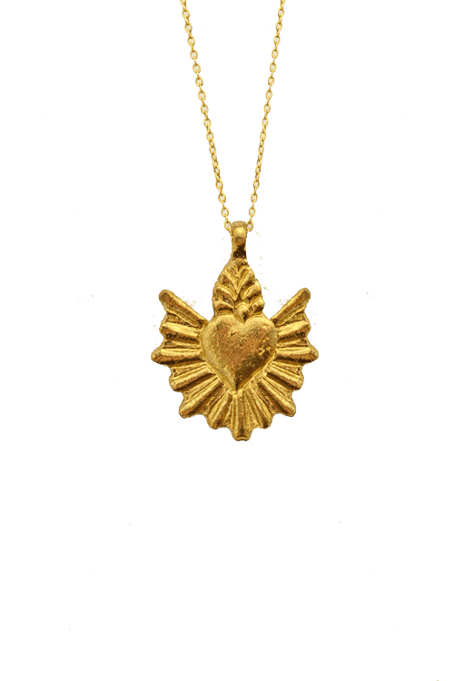 Long Necklace Sacred Heart