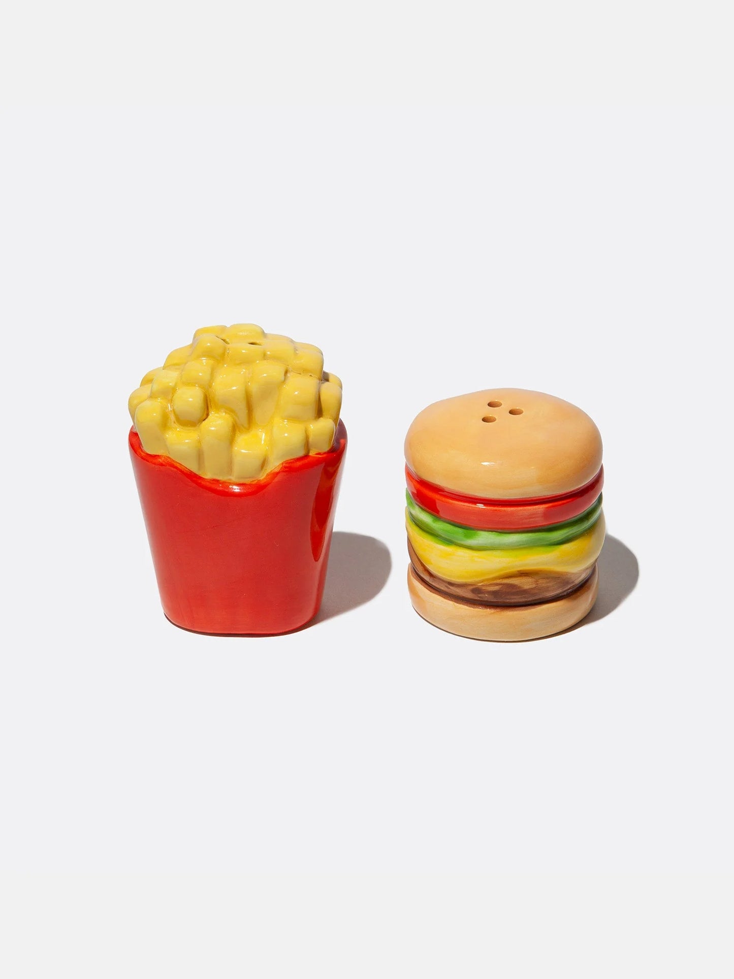 SALT AND PEPPER SHAKERS // Fast Food