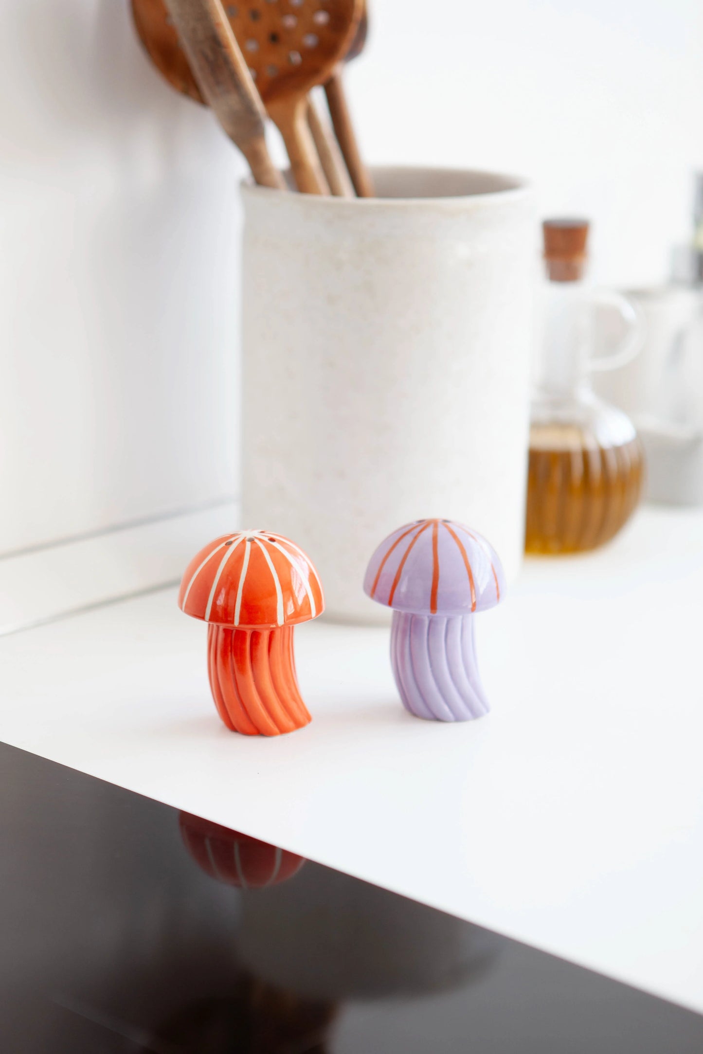 SALT AND PEPPER SHAKERS // Jellyfish