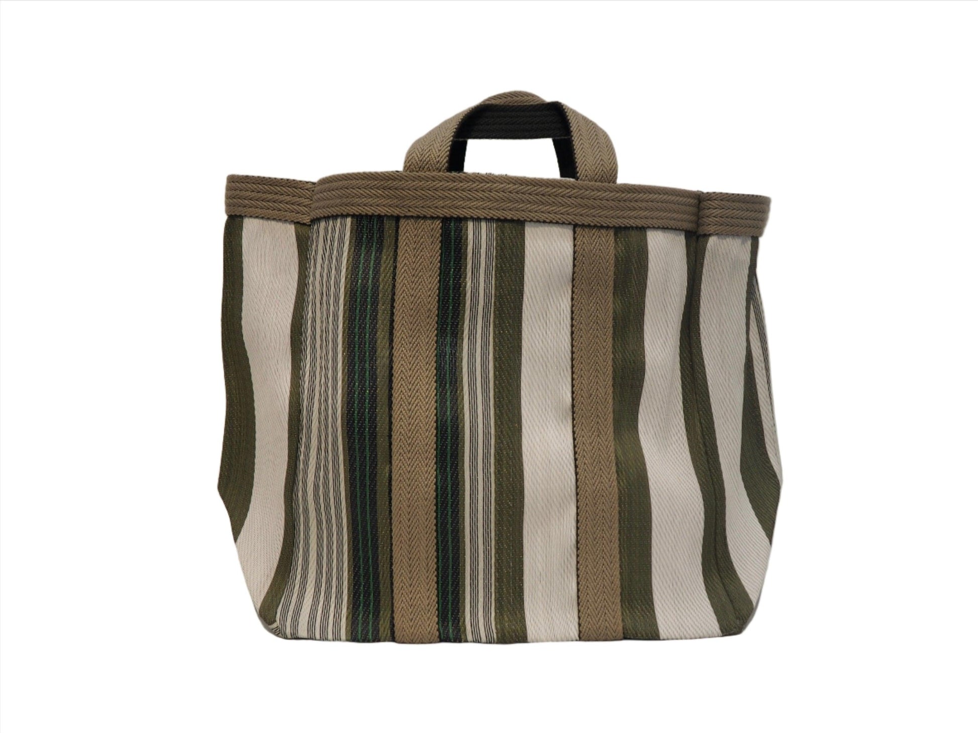 Colorful Striped Tote Bag - Loja Real
