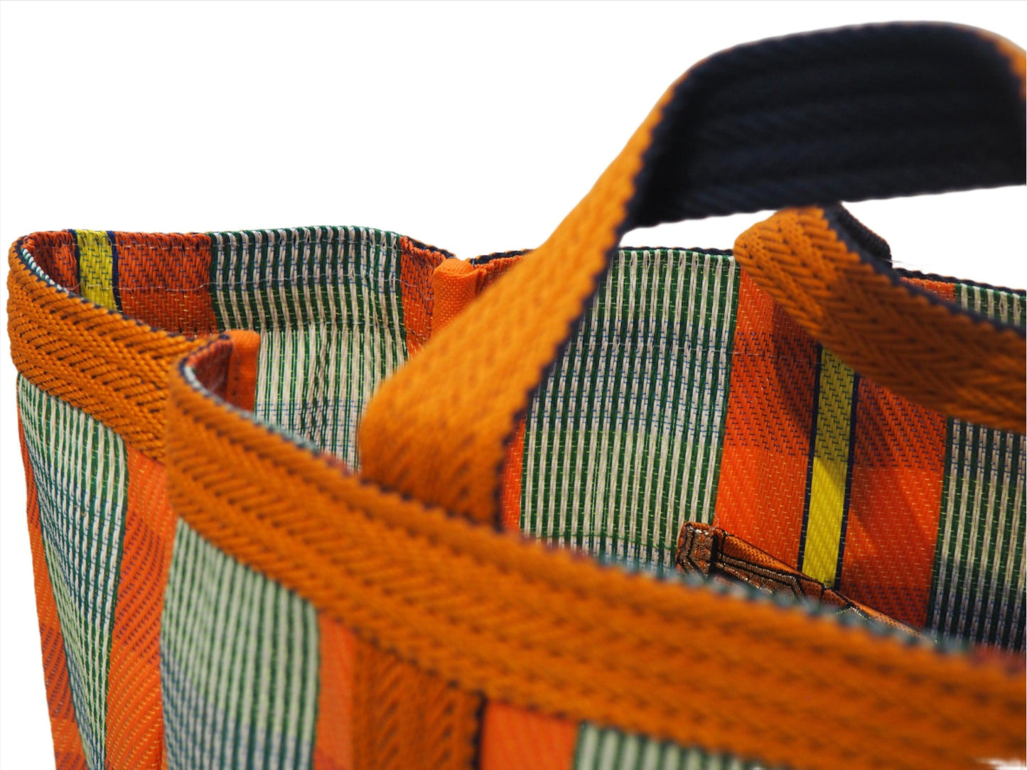 Colorful Striped Tote Bag - Loja Real