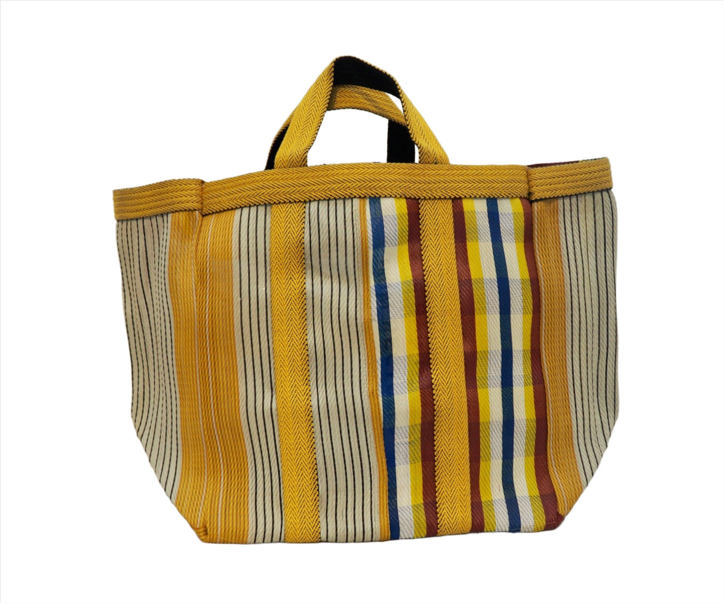 Colorful Striped Tote Bag - Loja Real