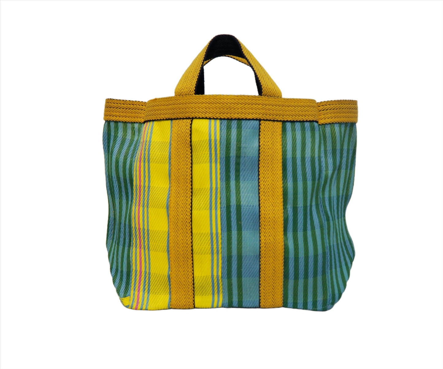 Colorful Striped Tote Bag - Loja Real