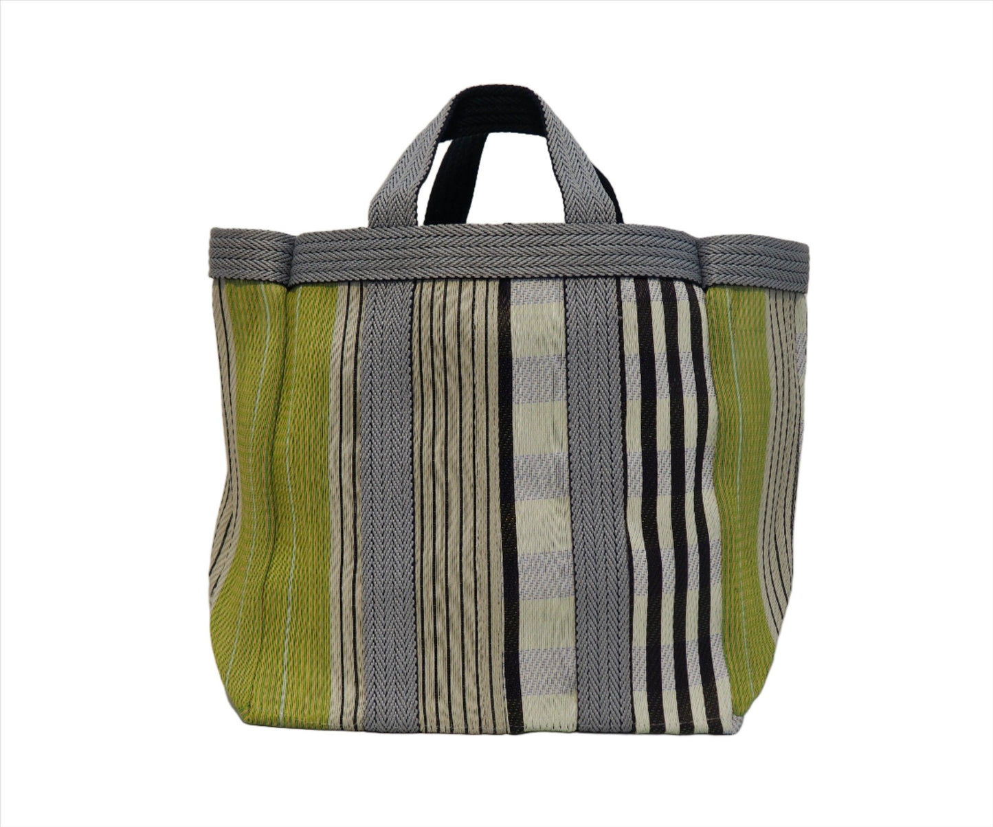 Colorful Striped Tote Bag - Loja Real