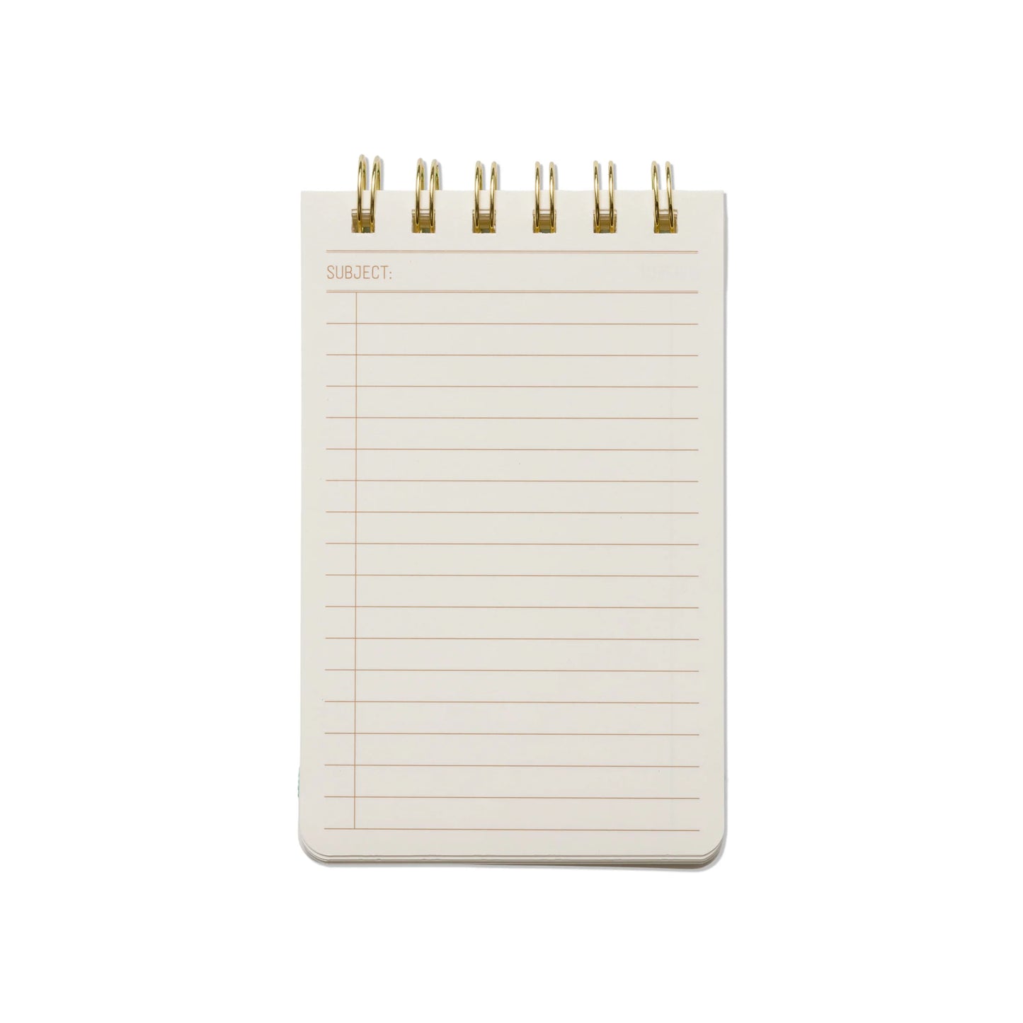 Bloco de notas divertido de bolso espiral pequeno