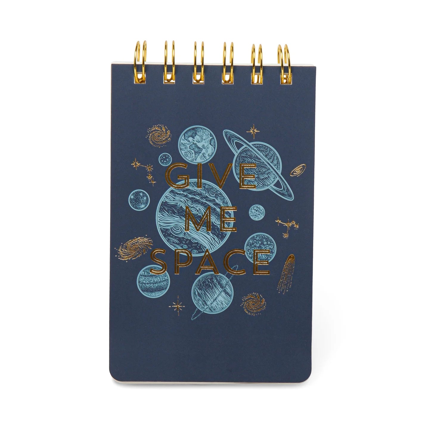 Bloco de notas divertido de bolso espiral pequeno