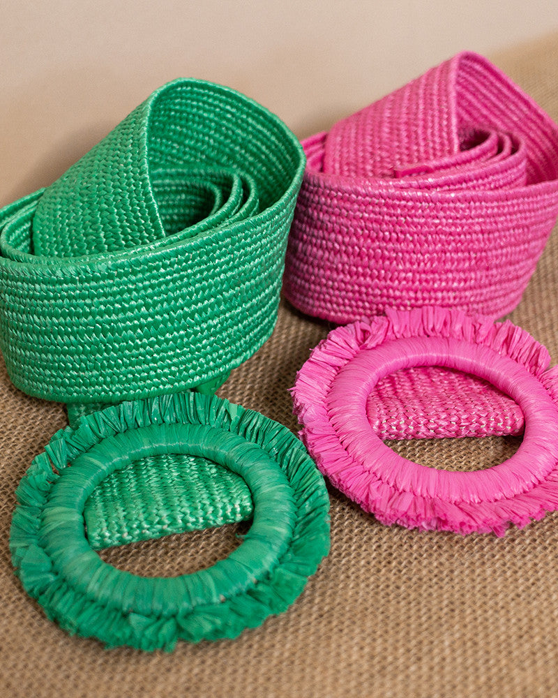 BELT // Raffia