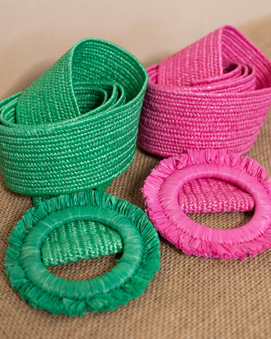 BELT // Raffia