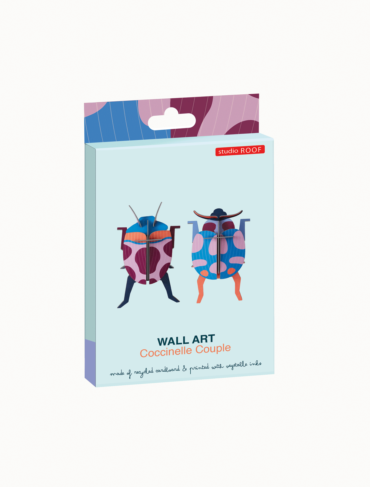 3D WALL ART // Coccinelle Couple