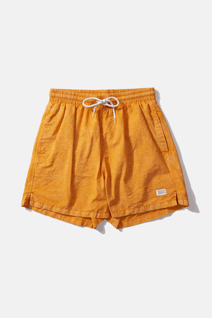 Classic Colour Plain Orange Swimsuit - Loja Real