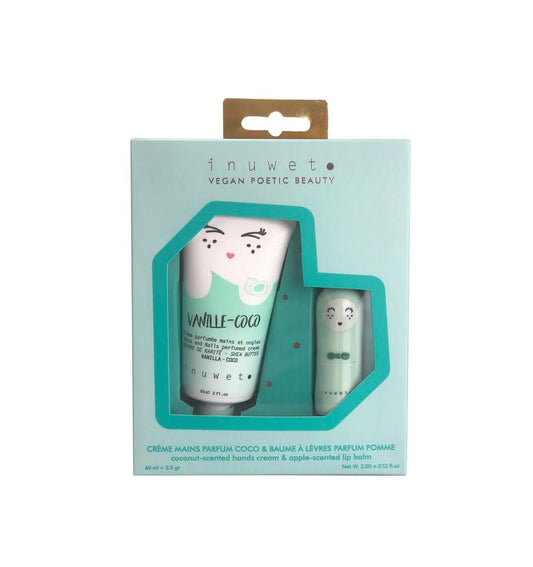 KIT // Vanille Coconut Hand Cream + Apple Lip Balm