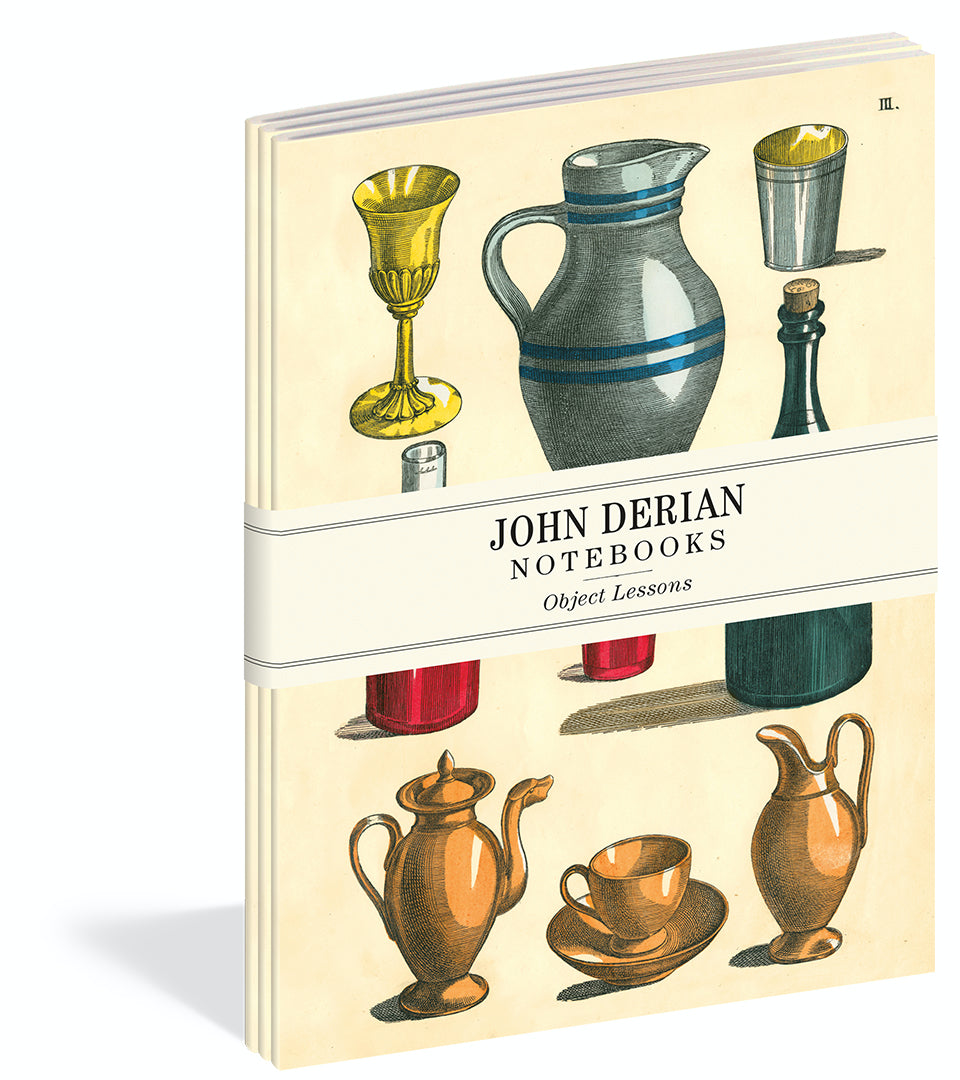 JOHN DERIAN // Caderno Lições de Objeto