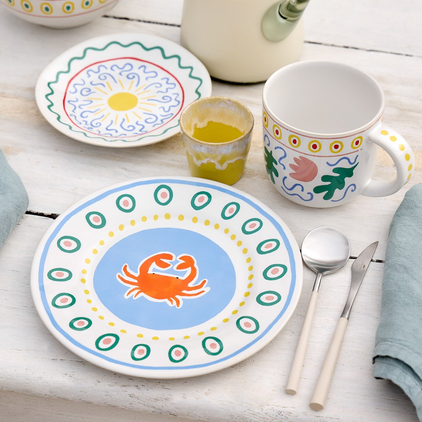 DESSERT PLATE // Crab