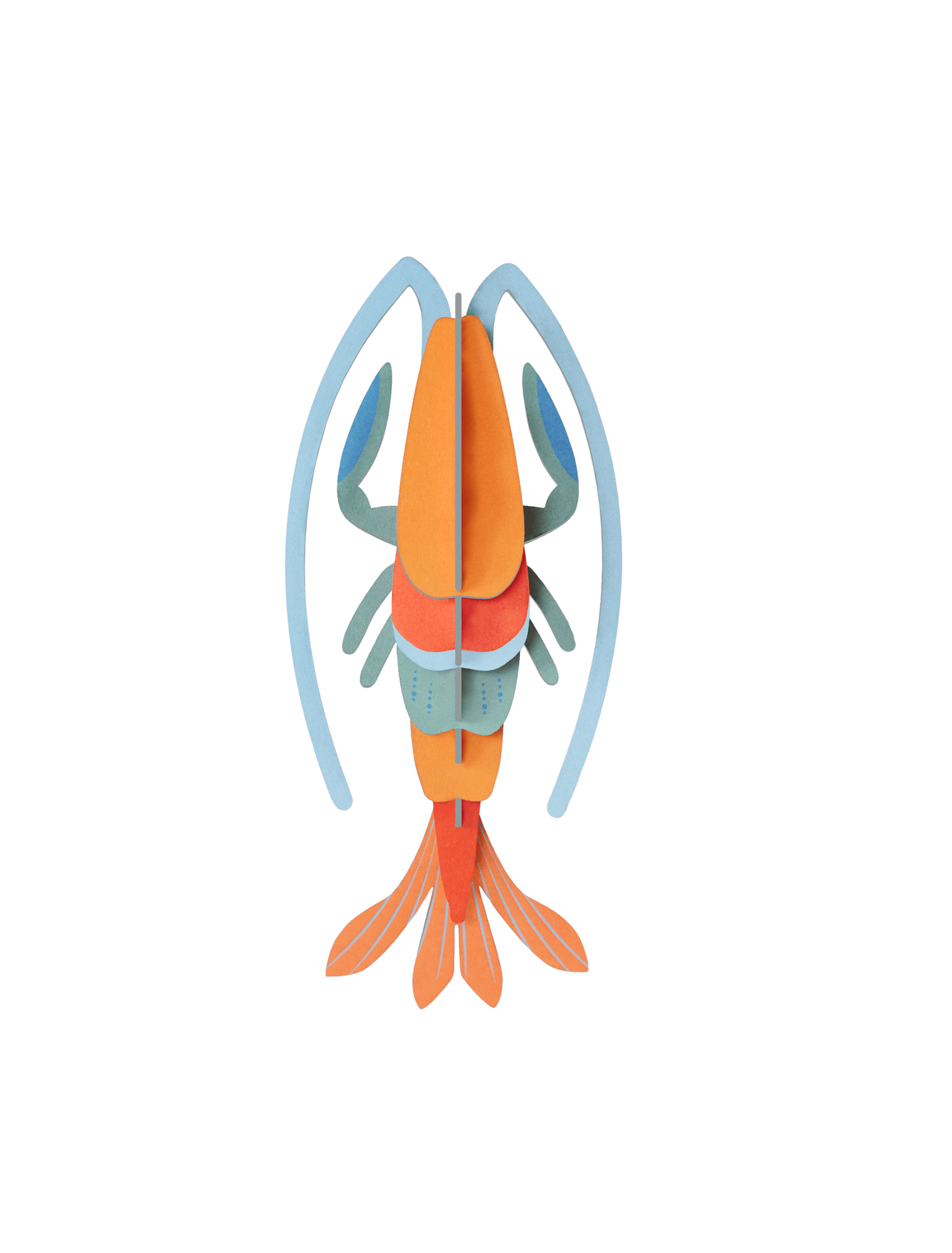 3D WALL ART // Pomelo Shrimp