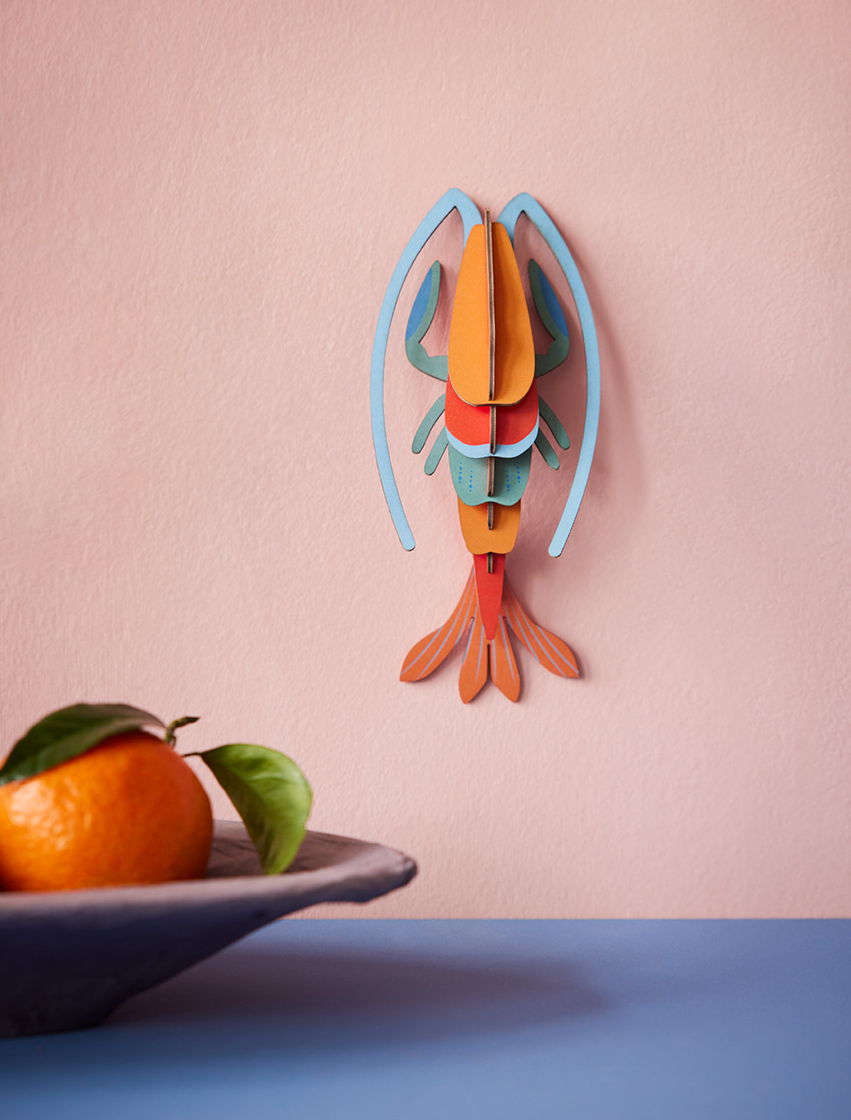 3D WALL ART // Pomelo Shrimp