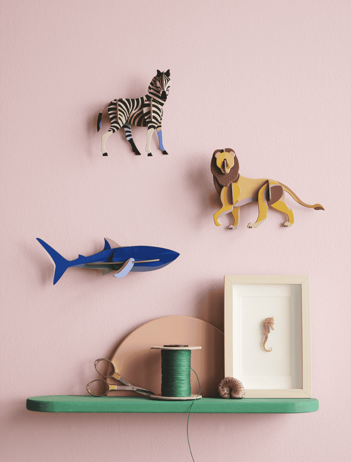 3D WALL ART // Shark