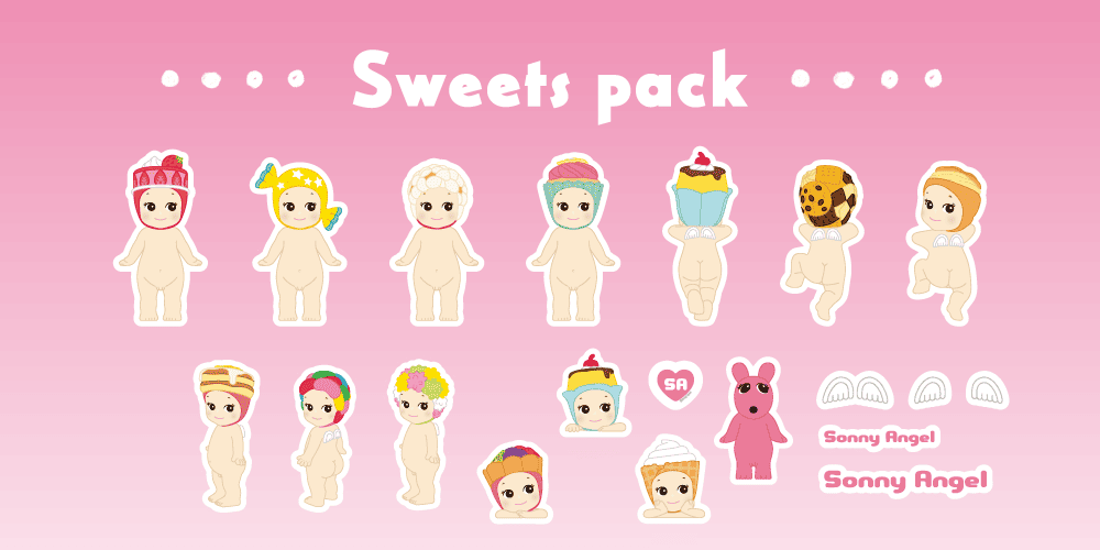 SONNY ANGELS // Sticker Pack
