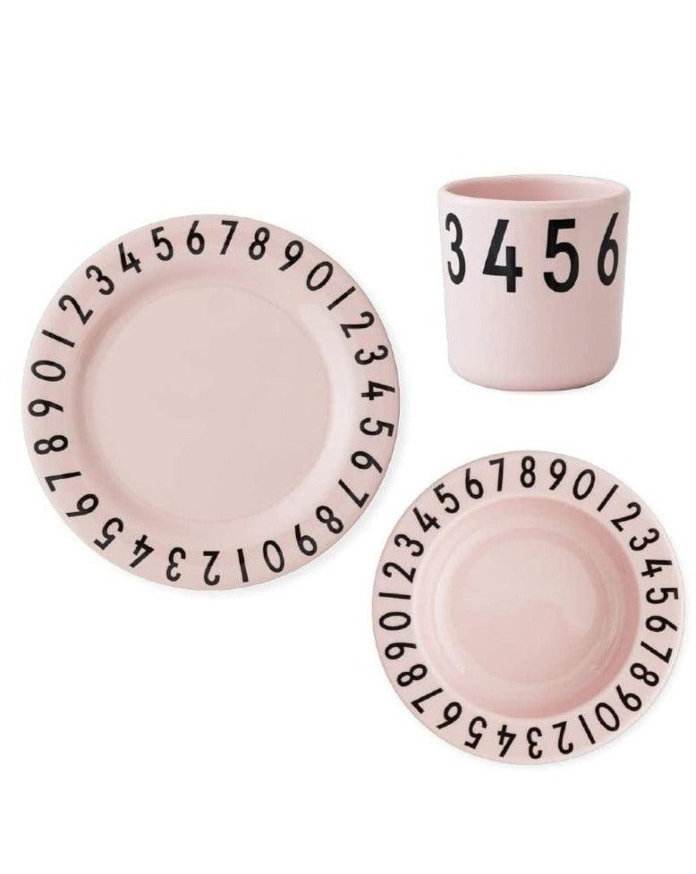 Numbers Melamine Tableware Gift Set - Loja Real