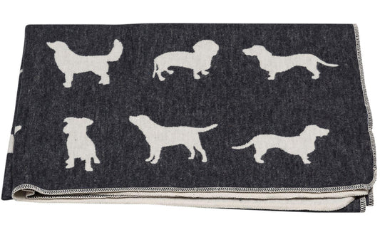 Pet Blanket // Dog Silhouettes - Loja Real