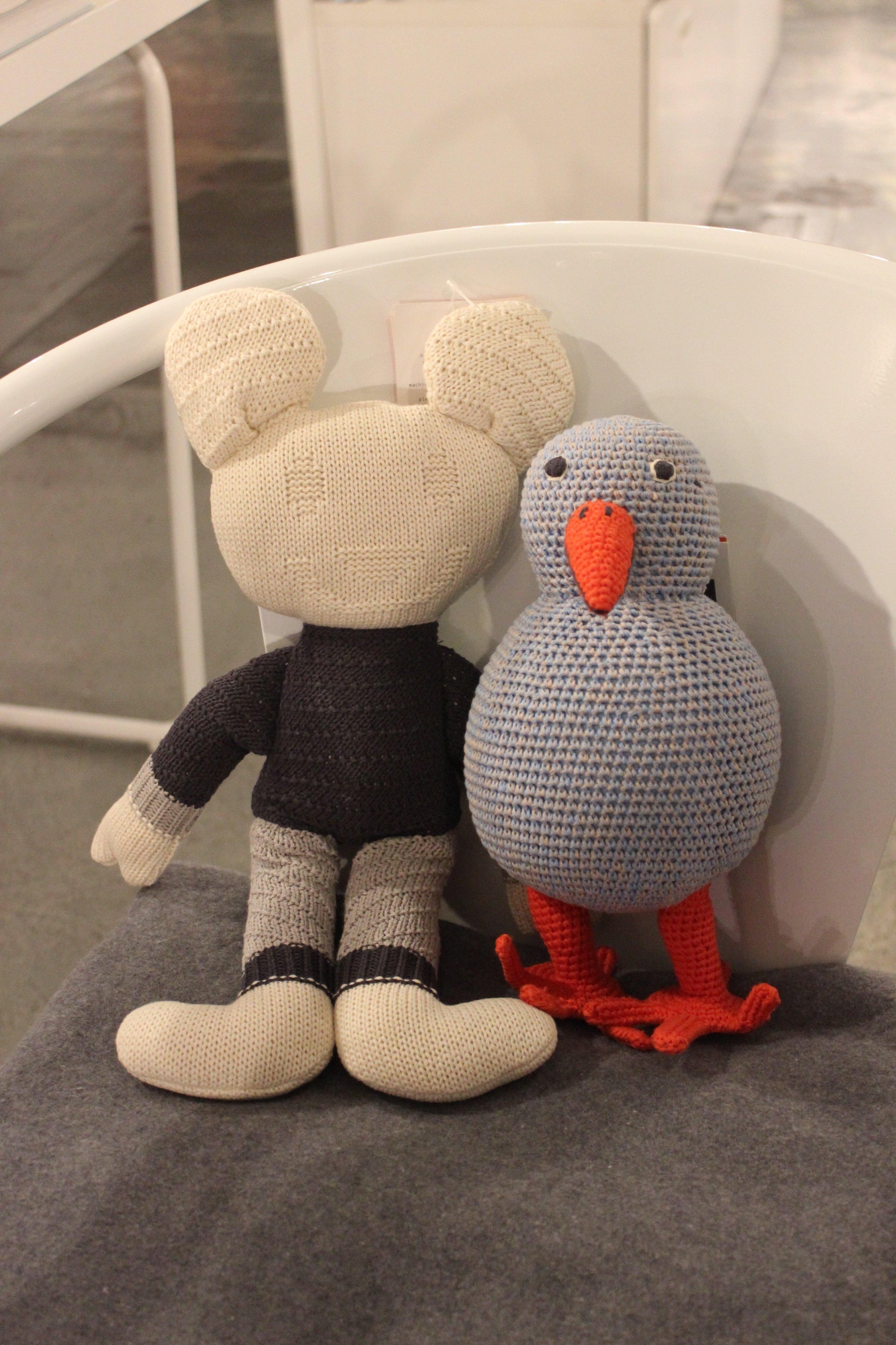 TOMMY BEAR // Hand knitted toy - Loja Real