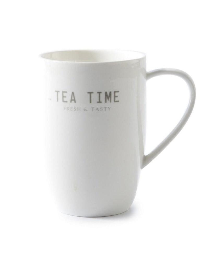 TEA // Tea Time porcelain mug - Loja Real