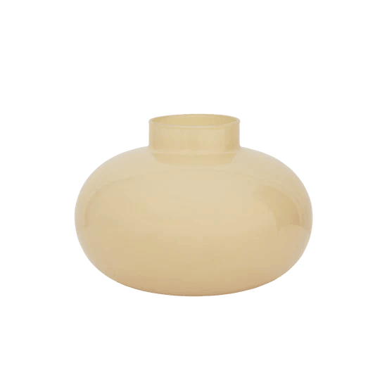 Vase Bella French Vanilla Recycled Glass - Loja Real