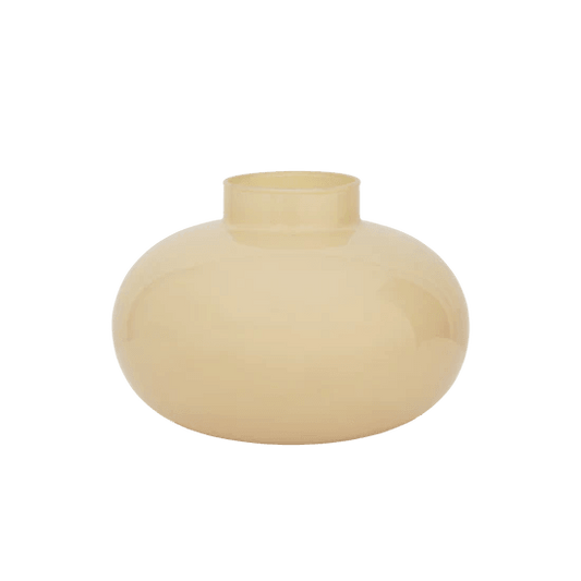 Vase Bella French Vanilla Recycled Glass - Loja Real