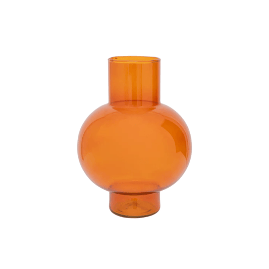 Vase Tummy Orange Rust - Loja Real