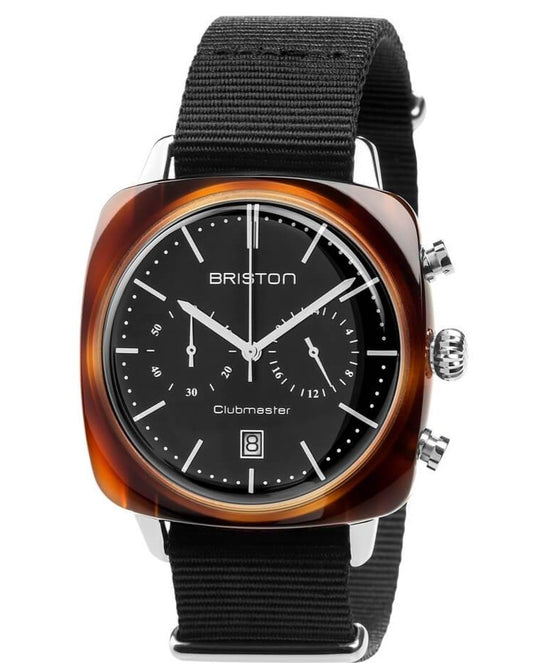 BRISTON // Clubemaster Vintage Acetato Preto