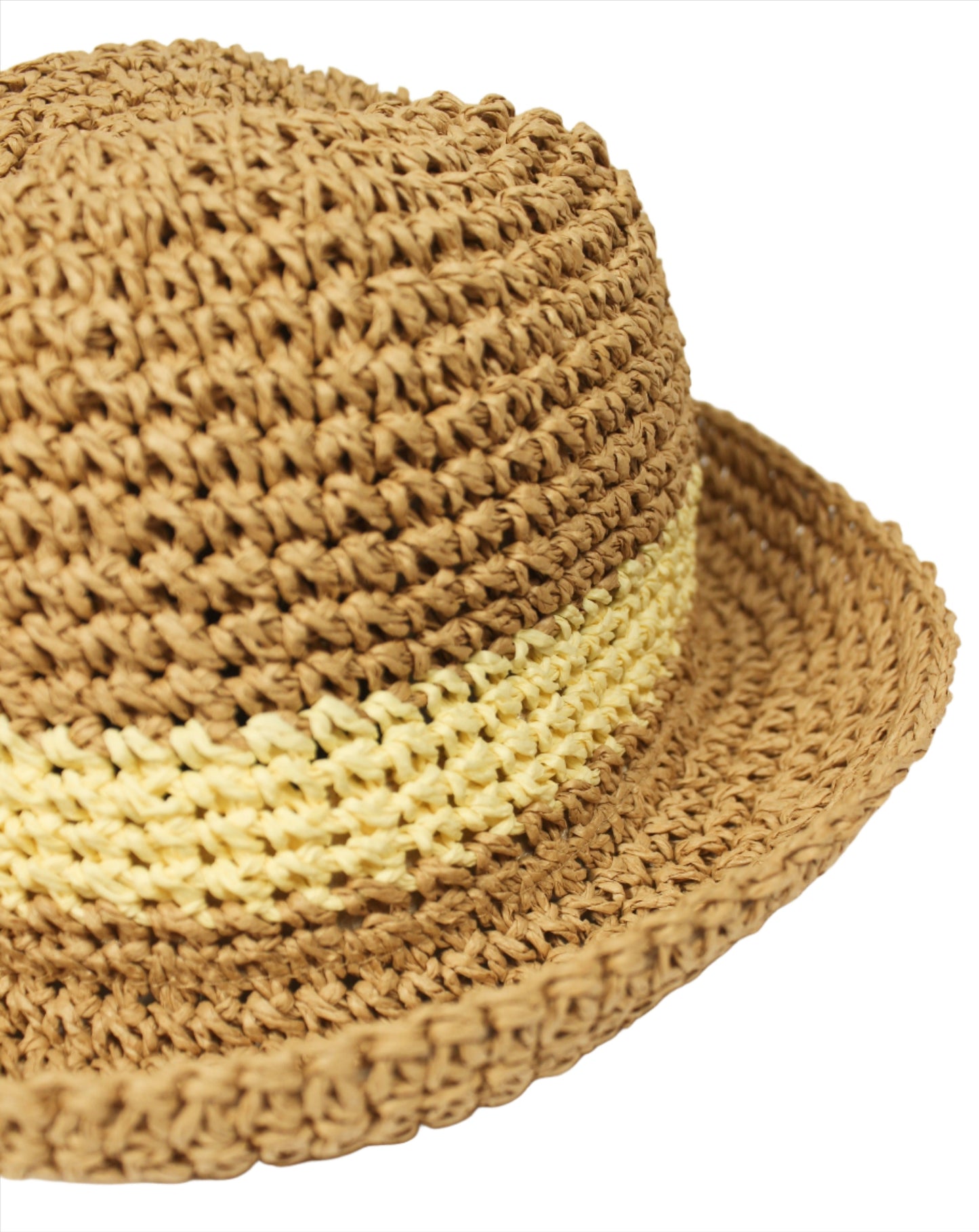 SUMMER HAT // with stripe