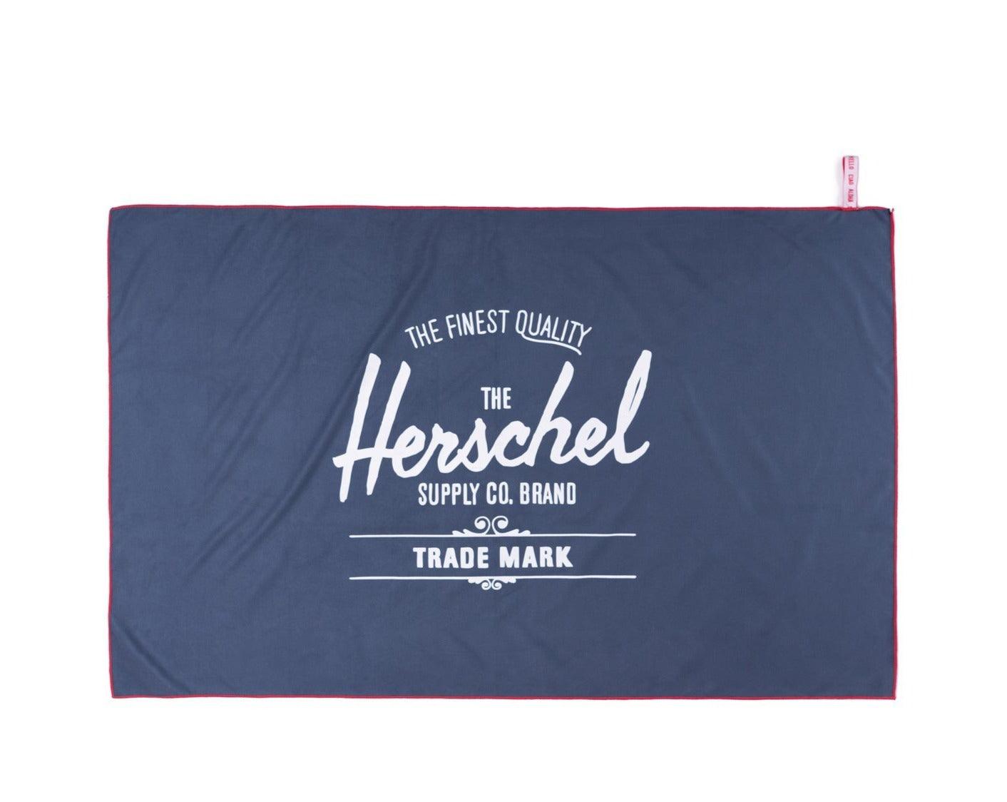 Camp towel Navy & Red - Loja Real