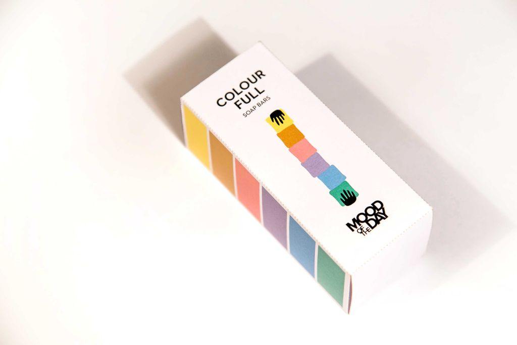 MOOD OF THE DAY // 6 colourful soap bars - Loja Real