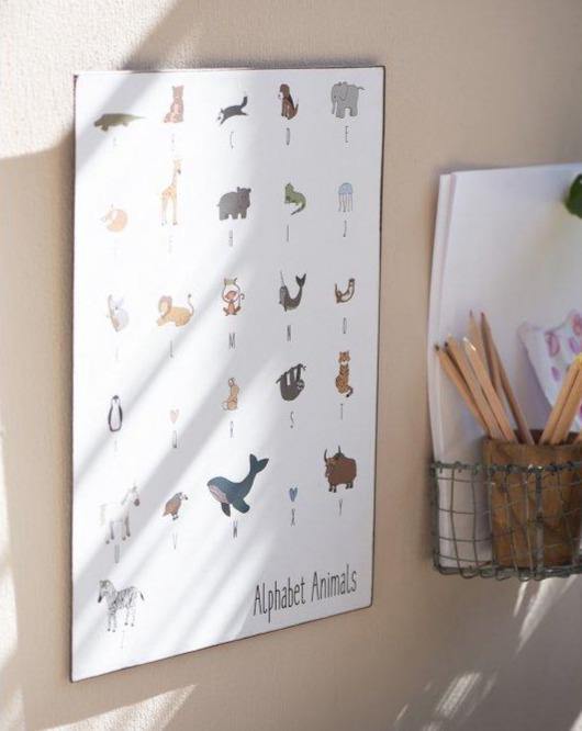 DECOR SIGN // Animal Alphabet - Loja Real