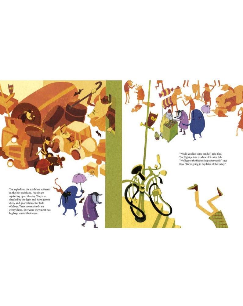 BOOK ELSA AND THE NIGHT // Illustrated by Jöns Mellgren - Loja Real
