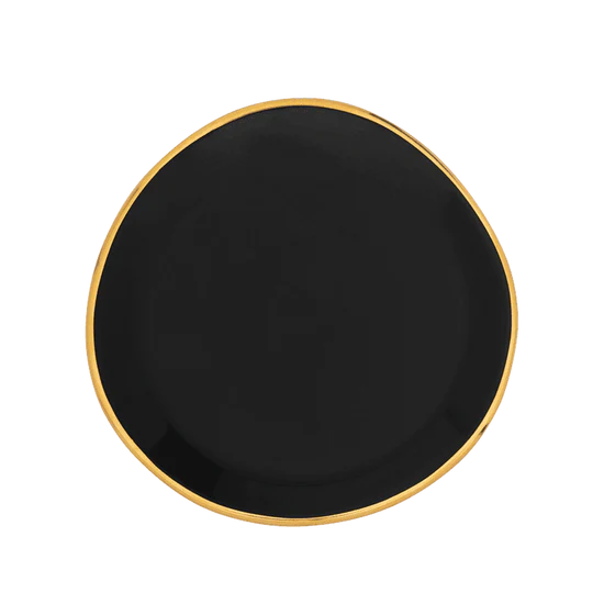 GOOD MORNING PLATE // Black