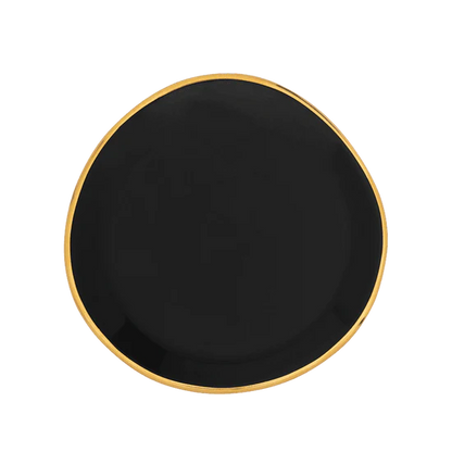 GOOD MORNING PLATE // Black