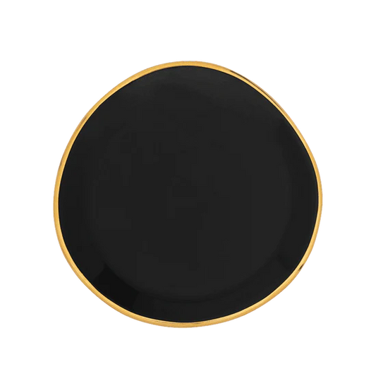 GOOD MORNING PLATE // Black