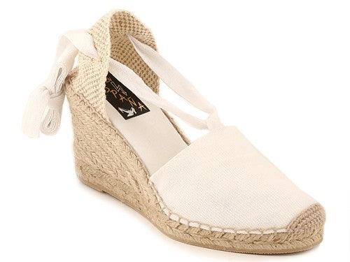 ESPADRILLES // High Wedge with Straps - Loja Real