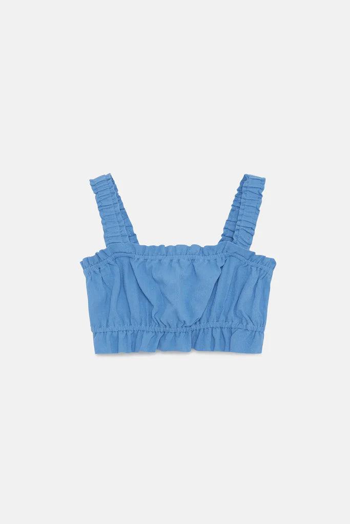 Top with ruffle detail - Loja Real