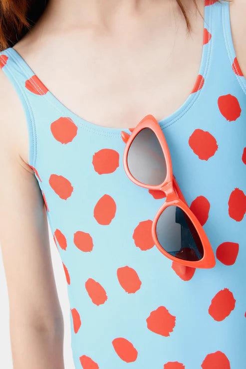 Swimsuit Polka Dot Print - Loja Real