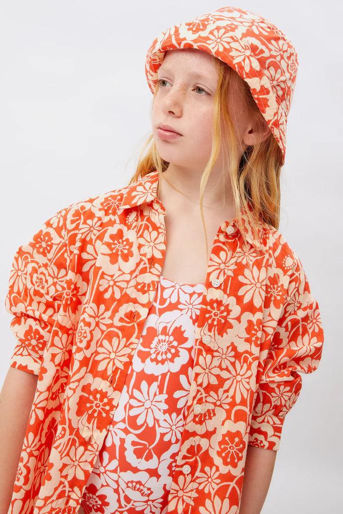 Oversized Shirt Flower print