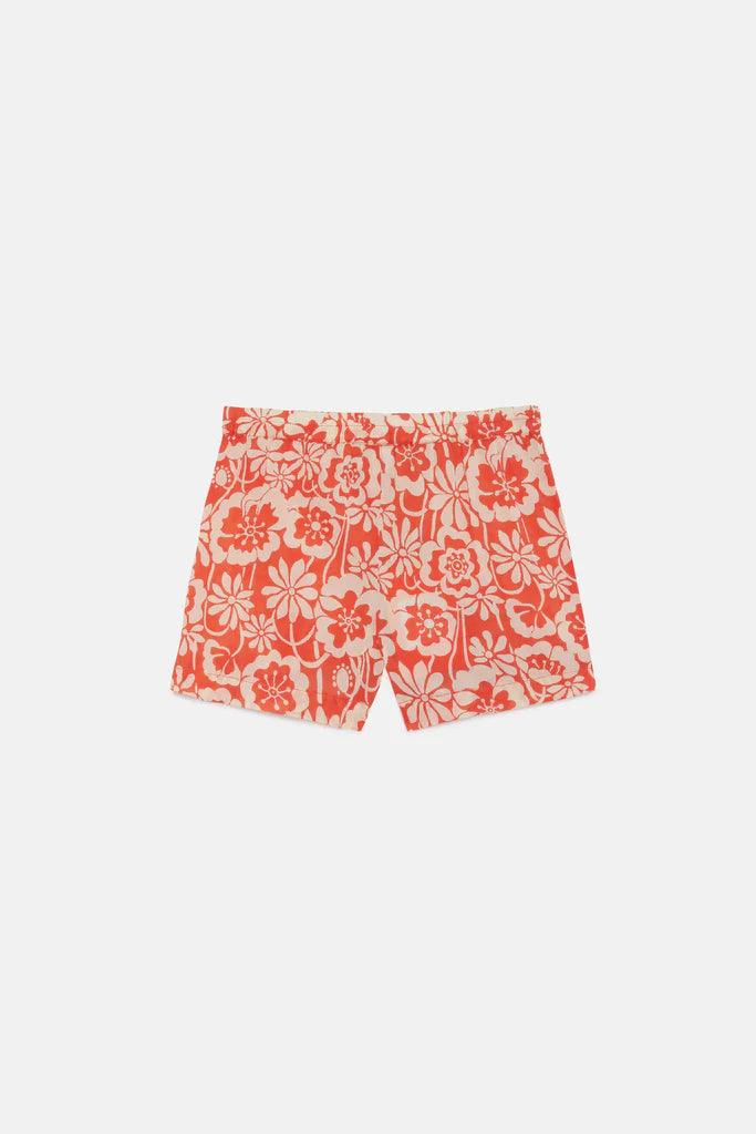 Short Flower floral print - Loja Real