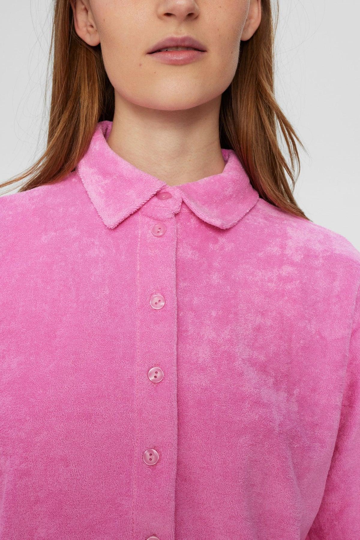 Short-Sleeve Plush Shirt - Loja Real