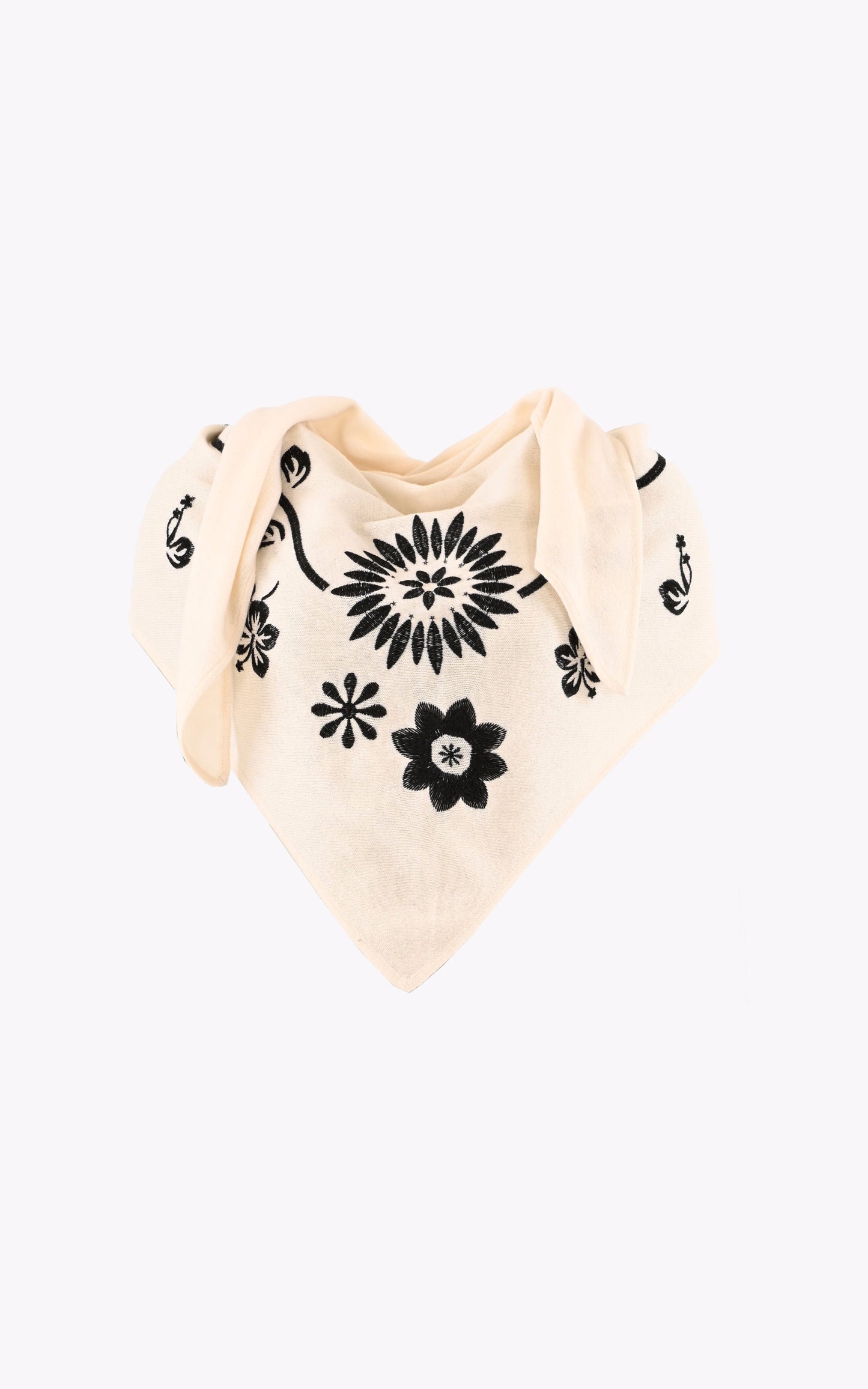 CASHMERE SCARF // Embroidered